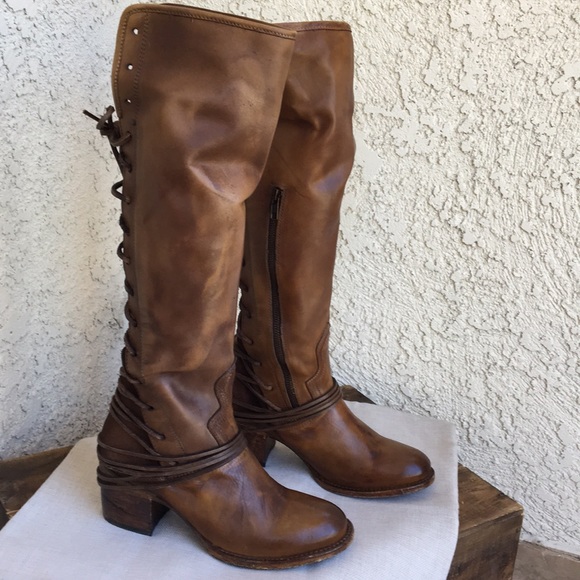 Freebird by Steven Shoes - NEW Freebird Coal Tan Leather Boots 9 Fits 8 - 8.5